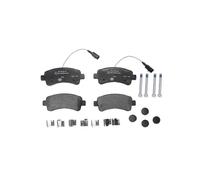 Hella 8DB355024-871 Rear Brake Pad Set Fits Citroën Fiat Opel Peugeot RAM Boxer