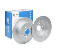 Hella Brake Disc Set Rear 54441PRO 303mm x 9mm 05/08 x 114.3mm For DR 5 1.6 OEM