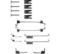HELLA 8DZ 355 200-301 Accessory Kit, brake shoes - X0078 - Brake System: Lucas - for e.g. FORD