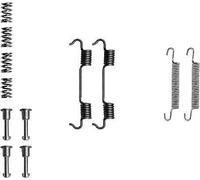 HELLA 8DZ 355 201-801 Accessory Kit, parking brake shoes - X0168 - Brake System: ATE - for e.g. BMW