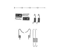 HELLA 8DZ 355 202-061 Accessory Kit, parking brake shoes - X0194