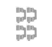 HELLA 8DZ 355 203-651 Accessory Kit, disc brake pad - K0241 - Brake System: Lucas - for e.g. HONDA