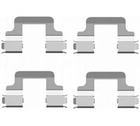HELLA 8DZ 355 204-101 Accessory Kit, disc brake pad - K0299 - Brake System: Lucas - for e.g. AUDI / SEAT / SKODA / VOLKSWAGEN