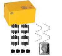 HELLA 8DZ 355 205-781 Brake pad fitting kit