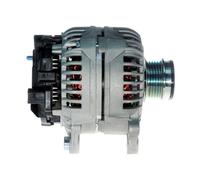 Hella Alternator 8EL 011 710-471 - 14V 120A, Freewheel Belt Pulley - Fits Audi/Seat/Skoda/VW