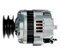 HELLA 8EL 011 711-711 Alternator With Double Pulley 14V 60A Current Fits Nissan