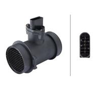 HELLA 8ET 009 149-061 Air Mass Sensor With 5 Pins Pipe-Neck Fits Mercedes-Benz
