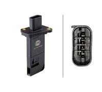 HELLA 8ET 358 095-671 Air Mass Sensor - 4-pin connector - Bolted/Bayonet - without housing