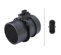 HELLA 8ET 009 149-441 Air Mass Sensor - 4-pin connector - Pipe-neck