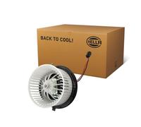 HELLA 8EW 366 400-031 Interior Blower - 12V - 180W - for vehicles with air conditioning - Ø: 133mm