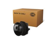 HELLA 8EW 366 400-671 Interior Blower - 12V - 237W - Ø: 146mm | with integrated regulator - Brushless Motor