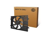 HELLA 8EW 366 420-401 Fan, engine cooling - 12V - 500W - Electric | Ø: 457mm - with radiator fan shroud/without resistor