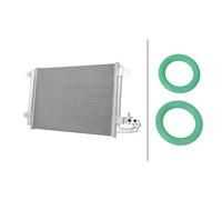 AC Condenser HELLA Fits AUDI A3 SEAT Leon SKODA Octavia II VW 03-17 1K0820411B