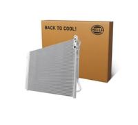 HELLA 8FC 366 220-701 Condenser, air conditioning - Parallel cooling pipes