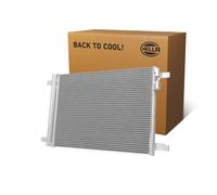 HELLA 8FC 366 221-401 Condenser, air conditioning - Parallel cooling pipes