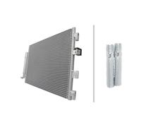 HELLA Condenser, air conditioning 8FC366221-741