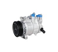 Hella 8FK 366 202-561 Compressor, Air Conditioning - 6SEU14C - 12V - R 134a/R 1234yf - PAG 46 YF - 120 ml - with Magnetic Coupling/with Sealing Ring/with PAG Compressor Oil