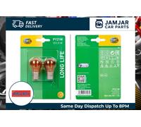 HELLA Halogen-Bulb - PY21W - Long Life - 12V - 21W - Quantity: 2 8GA006841-133