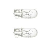 HELLA 8GP 003 594-163 Bulb - W5W - Long Life up to 3x longer lifetime - 12V - 5W - Socket Type: W2,1x9,5d - Blister - Quantity: 2