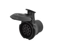 HELLA 8JA 008 969-011 Socket Adapter - 12V - from 7-pin to 13-pin - Length: 57mm