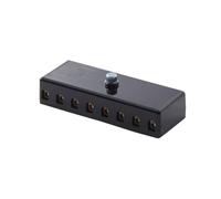 HELLA 8JD 002 290-201 Fuse Box - 8-pin connector - 8A - Black - Plug: Screw Contact