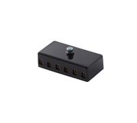 HELLA 8JD 002 291-201 Fuse Box - 6-pin connector - 8A - Black