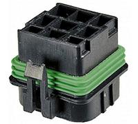 HELLA 8JD 745 801-011 Relay Socket - 5-pin connector - Blade Terminal Sleeve