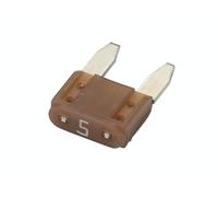 HELLA 8JS 728 596-811 Fuse - Mini-Flat Fuse - 5A - Beige - Quantity: 5