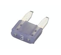 HELLA 8JS 728 596-881 Fuse - Mini-Flat Fuse - 3A - Purple - Quantity: 5