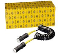 HELLA 8KA 004 797-051 Coiled Cable - 7-pin connector - S-Type - 24V - Plastic