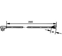 HELLA 8KA 562 671-002 Connecting Cable, exterior mirror - with a plug