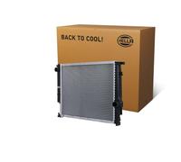 HELLA 8MK 366 300-471 Radiator, engine cooling - Brazed cooling fins - Aluminium/Plastic - without gasket/seal - without expansion tank