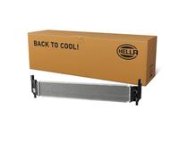 HELLA 8MK 366 302-111 Radiator, engine cooling - Brazed cooling fins - Aluminium/Plastic - without gasket/seal - without expansion tank