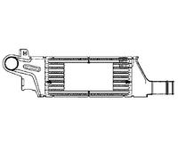 Hella 8ML 376 723-201 Intercooler for Charger