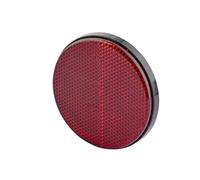 HELLA 8RA 002 016-111 Reflex Reflector - Lens Colour: Red - Round - mounting/Bolted - Rear