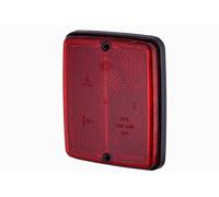 HELLA 8RA 003 660-007 Reflex Reflector - Lens Colour: Red - rectangular - mounting/Screw Connection - for vertical fastening - Rear - Quantity: 8