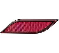 HELLA 8RA 013 347-051 Reflex Reflector - Shapeline Style - Lens Colour: Red - rectangular - Glued/mounting - for horizontal fastening - Left Rear - Quantity: 1