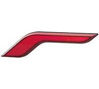 HELLA 8RA 013 402-011 Reflex Reflector - Shapeline Style - Lens Colour: Red - rectangular - Bolted/mounting - for horizontal fastening - left - Quantity: 1