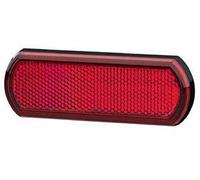HELLA 8RA 013 403-001 Reflex Reflector - Shapeline Tech - Lens Colour: Red - rectangular - Glued/mounting - for horizontal fastening - Rear - Quantity: 1