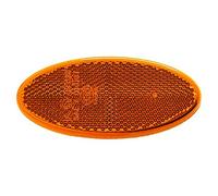 HELLA 8RA 343 160-022 Reflex Reflector - Lens Colour: Yellow - Oval - Quantity: 20