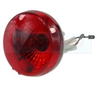 HELLA 2NE 965 039-111 Rear Fog Light - Halogen - 24V - Fitting - Lens Colour: Red - Cable: 100mm - Plug: Blade Terminal Sleeve - left/right