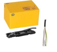 HELLA 9BP 501 238-022 Baseplate, exterior mirror - Cable: 5500mm