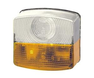 Hella 9EL 118 614-021 Position Indicator Lamp Replacement Lens Amber Clear 12/24