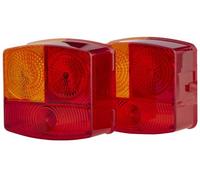 HELLA 9EL 134 739-001 Combination Rearlight Lens Left Halogen R10W P21W