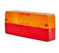 HELLA 9EL 147 992-001 Lens, combination rearlight - Halogen - 12V - Lens Colour: Yellow/Red - left/right