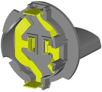 HELLA 9FF 247 322-001 Bulb Socket, headlight