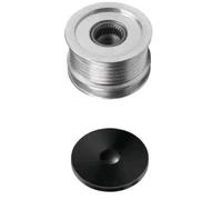 HELLA 9XU 358 038-031 Alternator Freewheel Clutch - Thread Size: M16x1,5 - Number of grooves: 6 - with cap