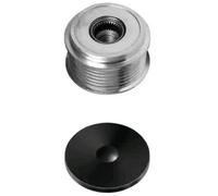 Alternator clutch pulley Clockwise rotation 9XU 358 038-261 HELLA for JEEP DODGE