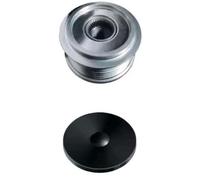 HELLA 9XU 358 039-001 Alternator Freewheel Clutch - Thread Size: M16x1,5 - Number of grooves: 6 - with cap