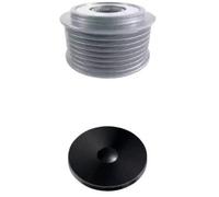 HELLA 9XU 358 039-021 Alternator Freewheel Clutch - Thread Size: M17x1,5 - Number of grooves: 7 - with cap
